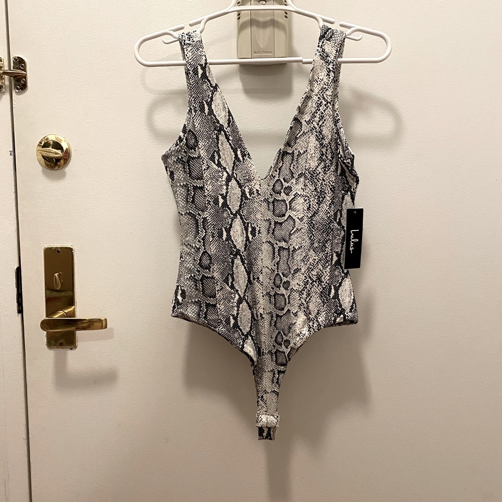 Snake skin body suit